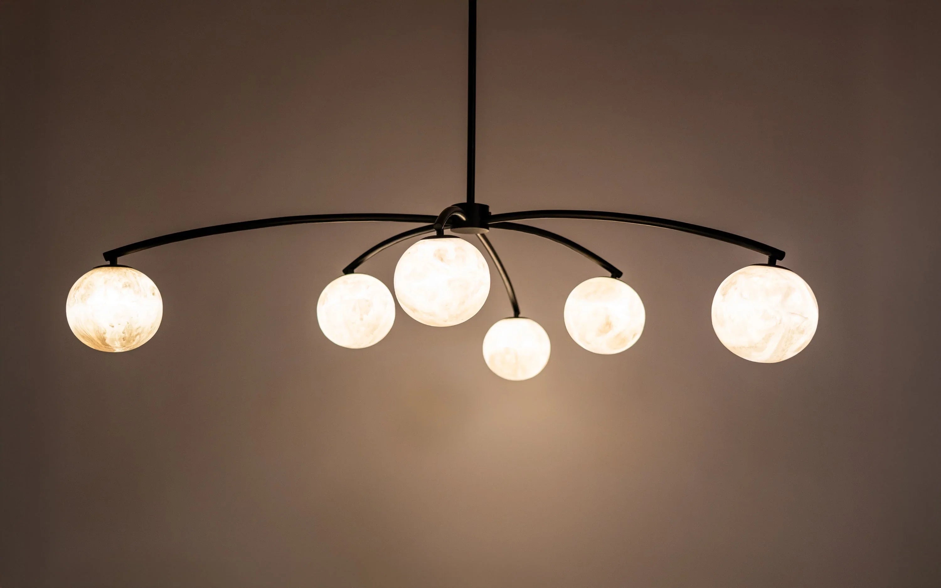 Eos Chandelier | Mild Steel and Resin