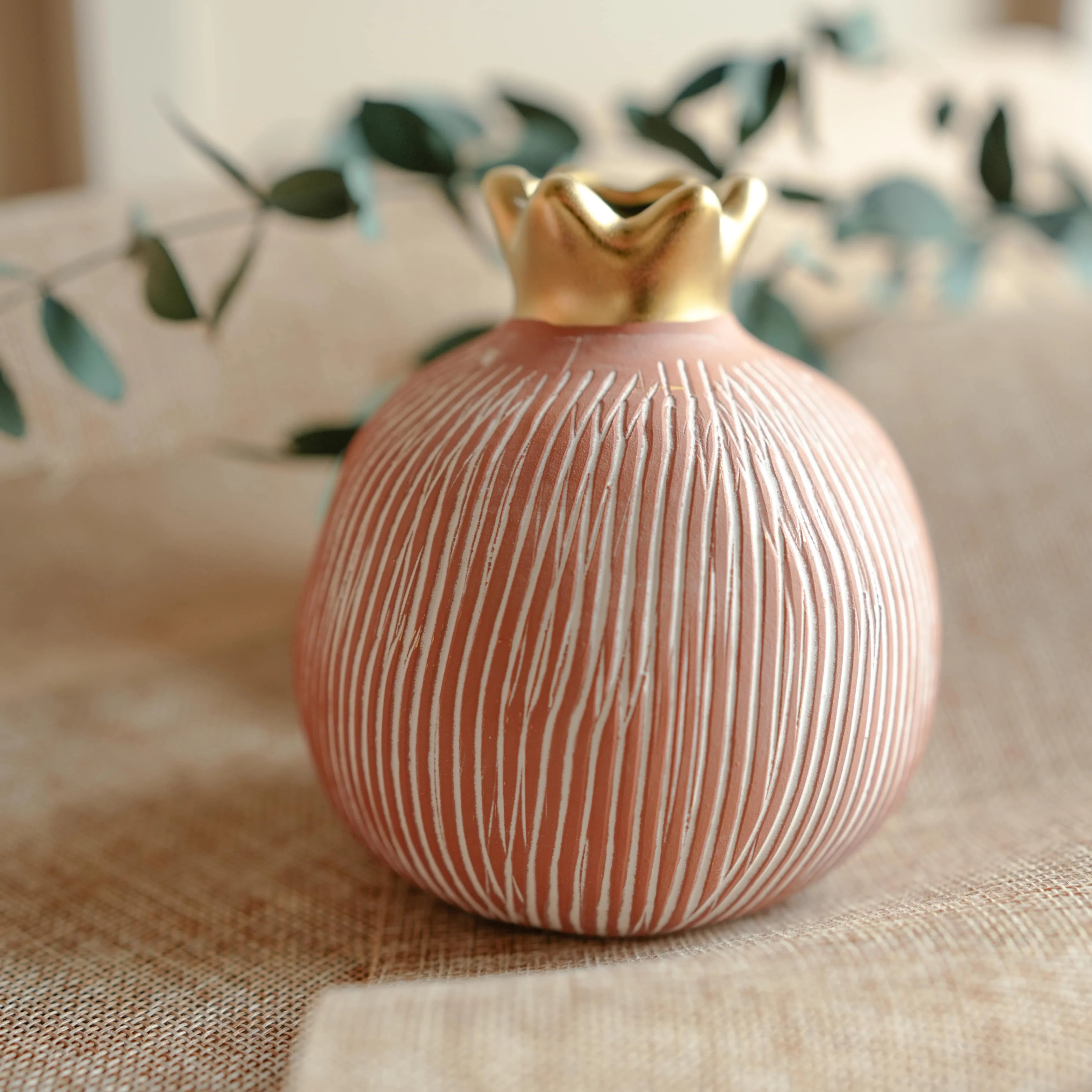 Pomegranate Jewel Vase