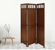 Mango Wood Room Separator with Intricate MDF Jali