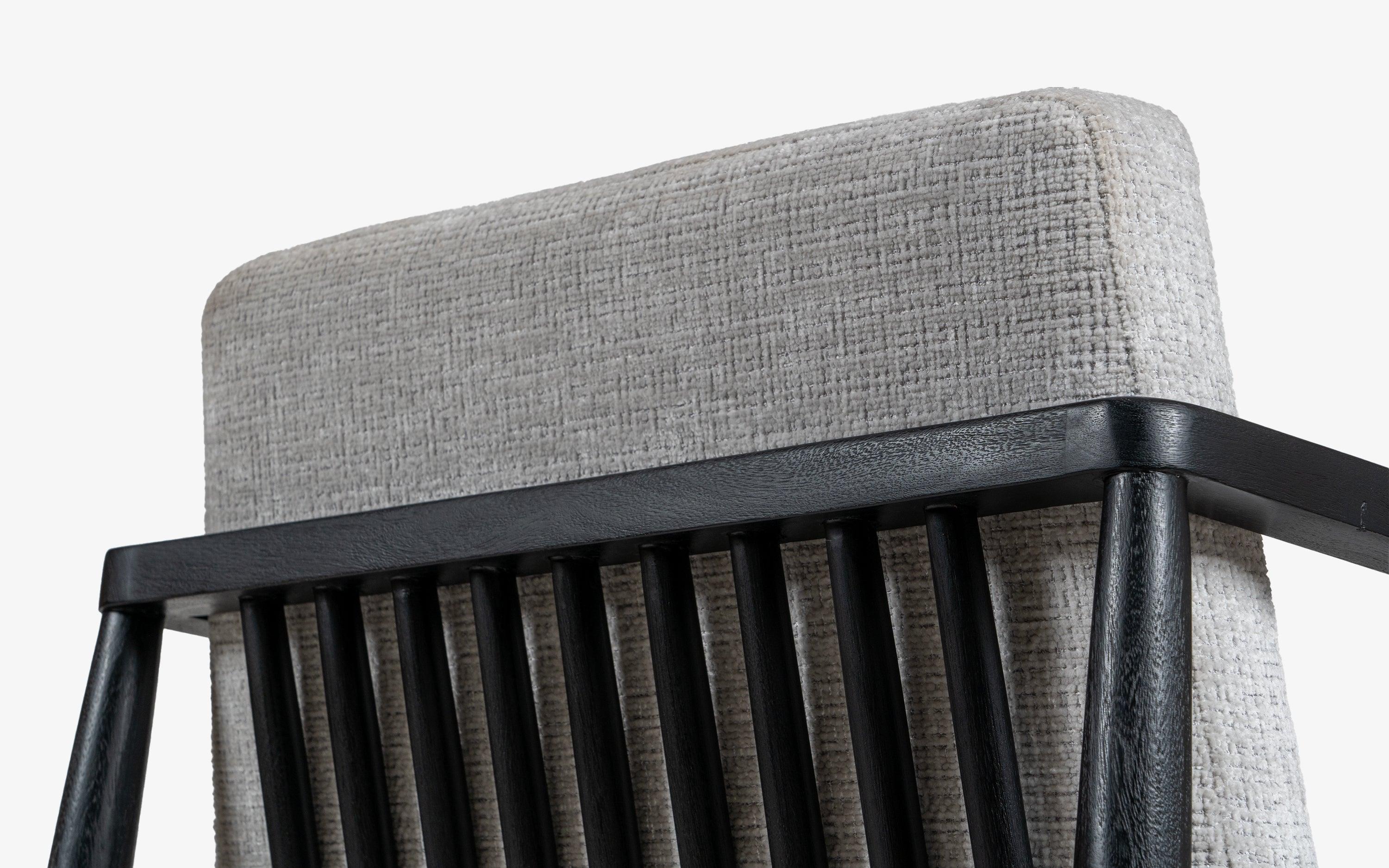 Archie Spindle Lounge Chair | Acacia Wood