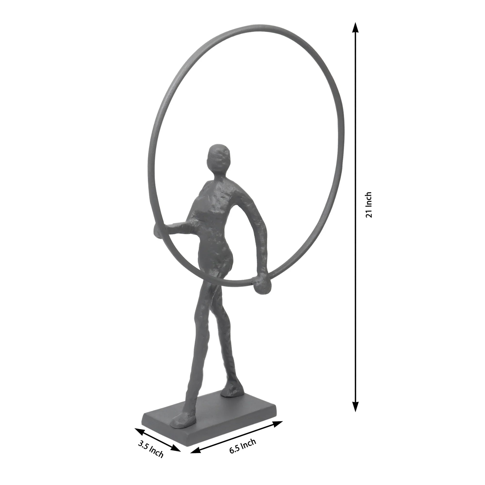 Enigmatic Embrace Sculpture | Designer Showpice for Living Room