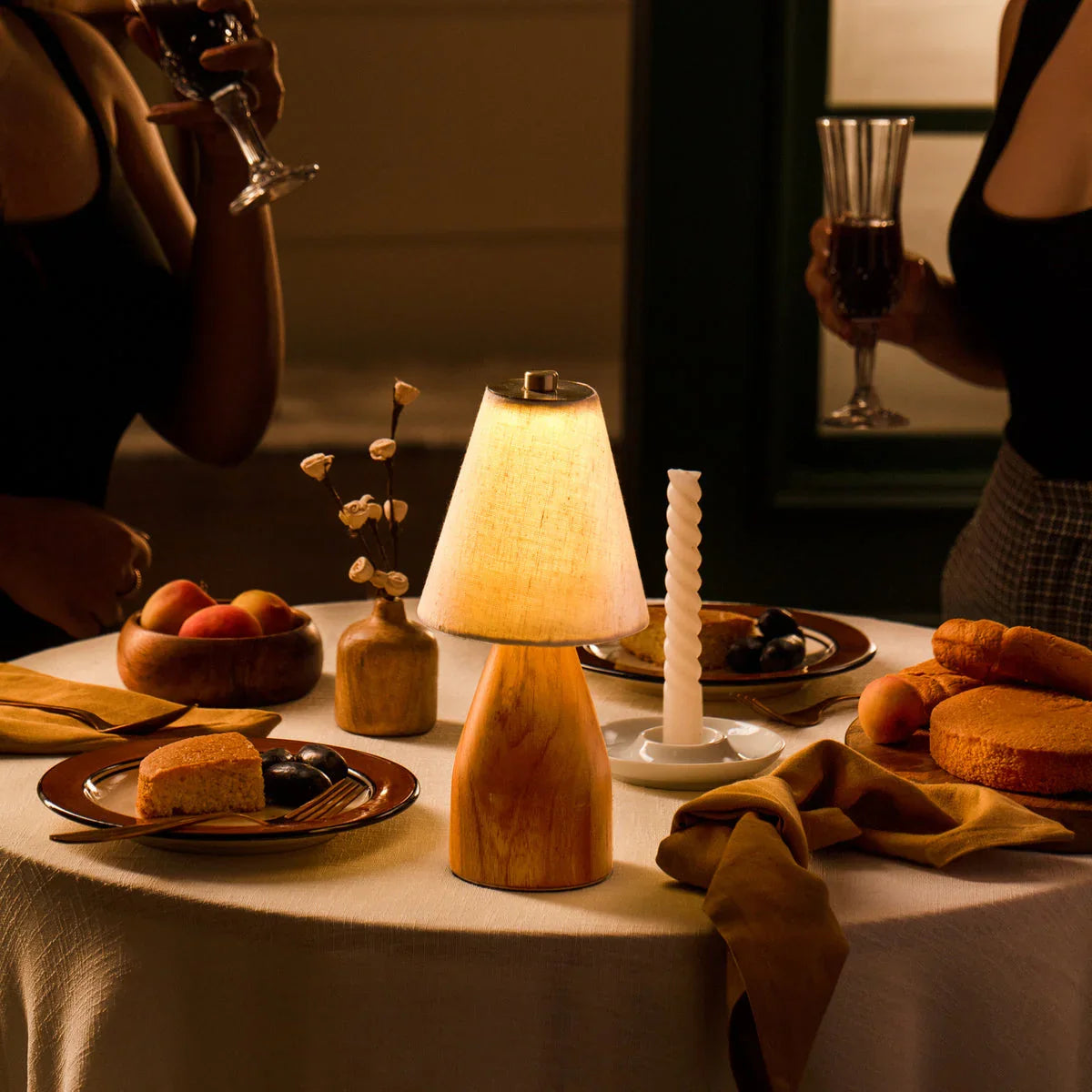 Reverie | Teak Wood | Table lamp