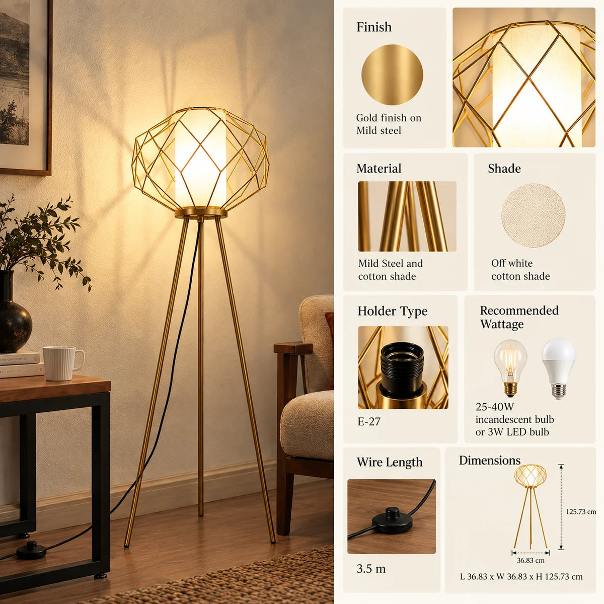 Ori Metal Floor Lamp