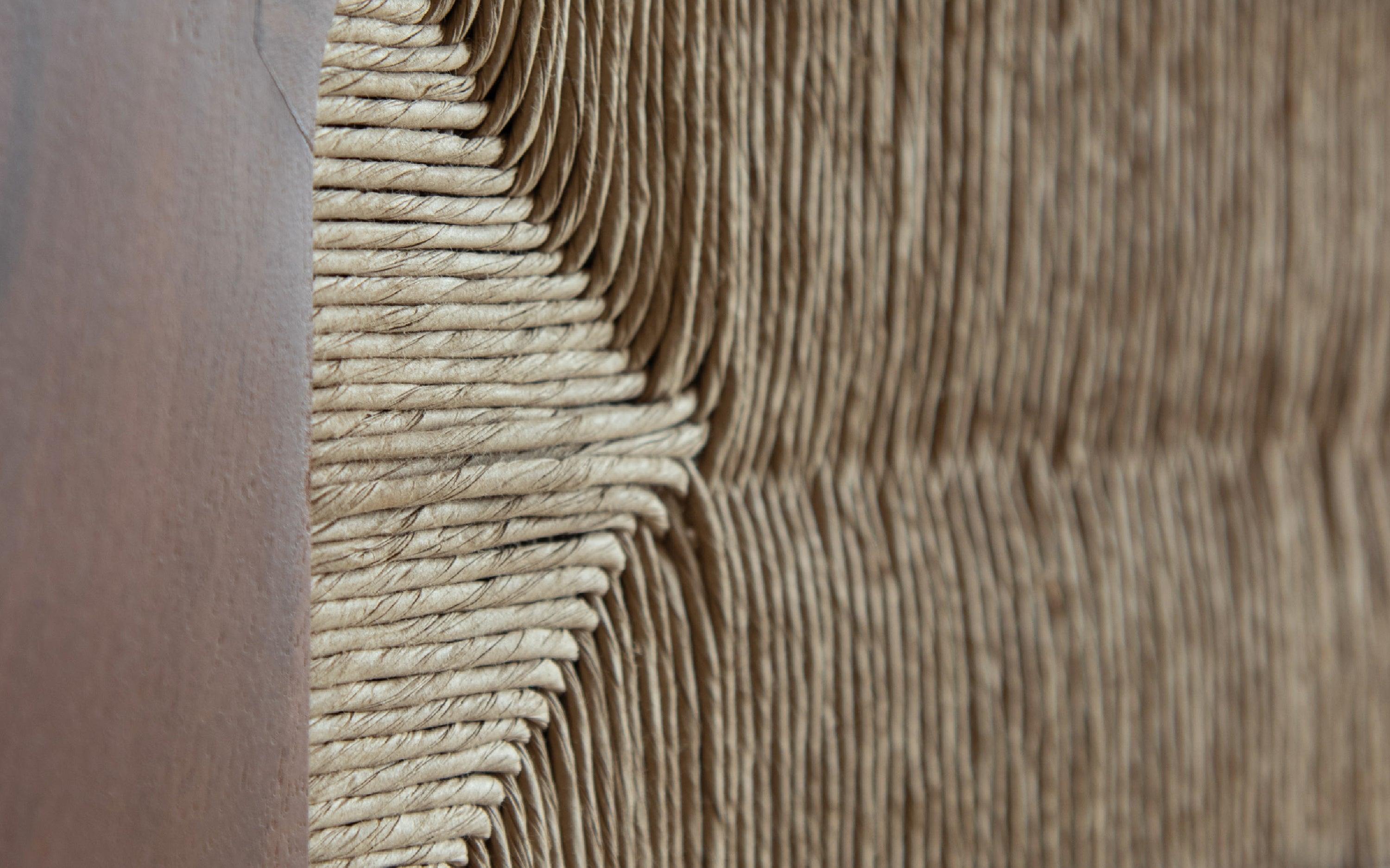 Abacus Chest of Drawers | Acacia Wood and Weaving