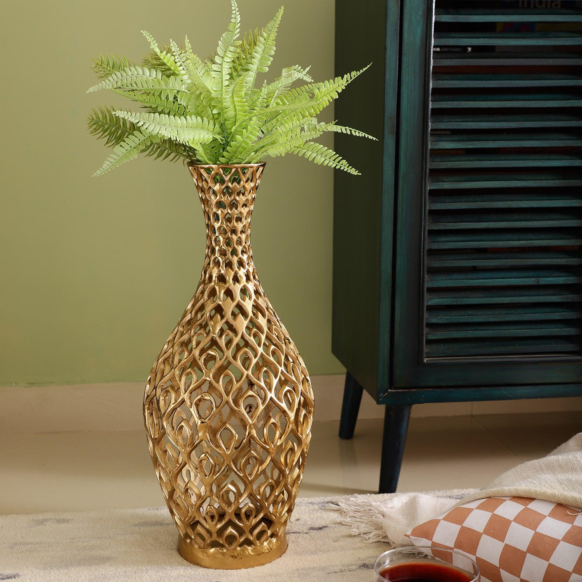 Cavendish Ornate Metal Floor Vase