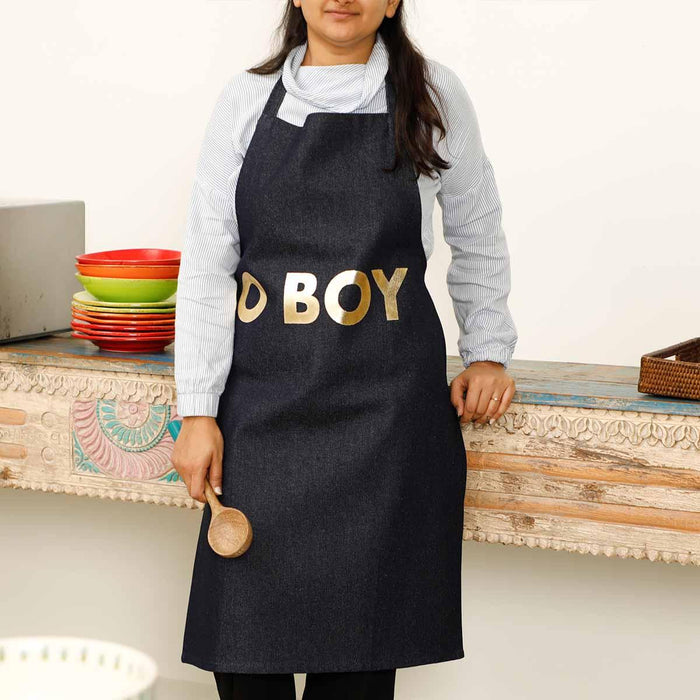 O Boy Apron | Stylish Cooking and Kitchen Apron for Men