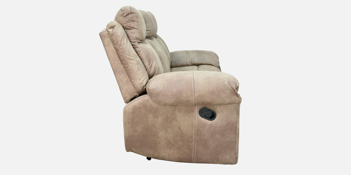 Comfort Royal Manual Recliner In Beige & Brown Colour