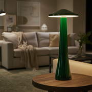 Functional Beauty: Illuminate Your Pathways with 20 Inch Green Mushroom 18W LED Bollard Light