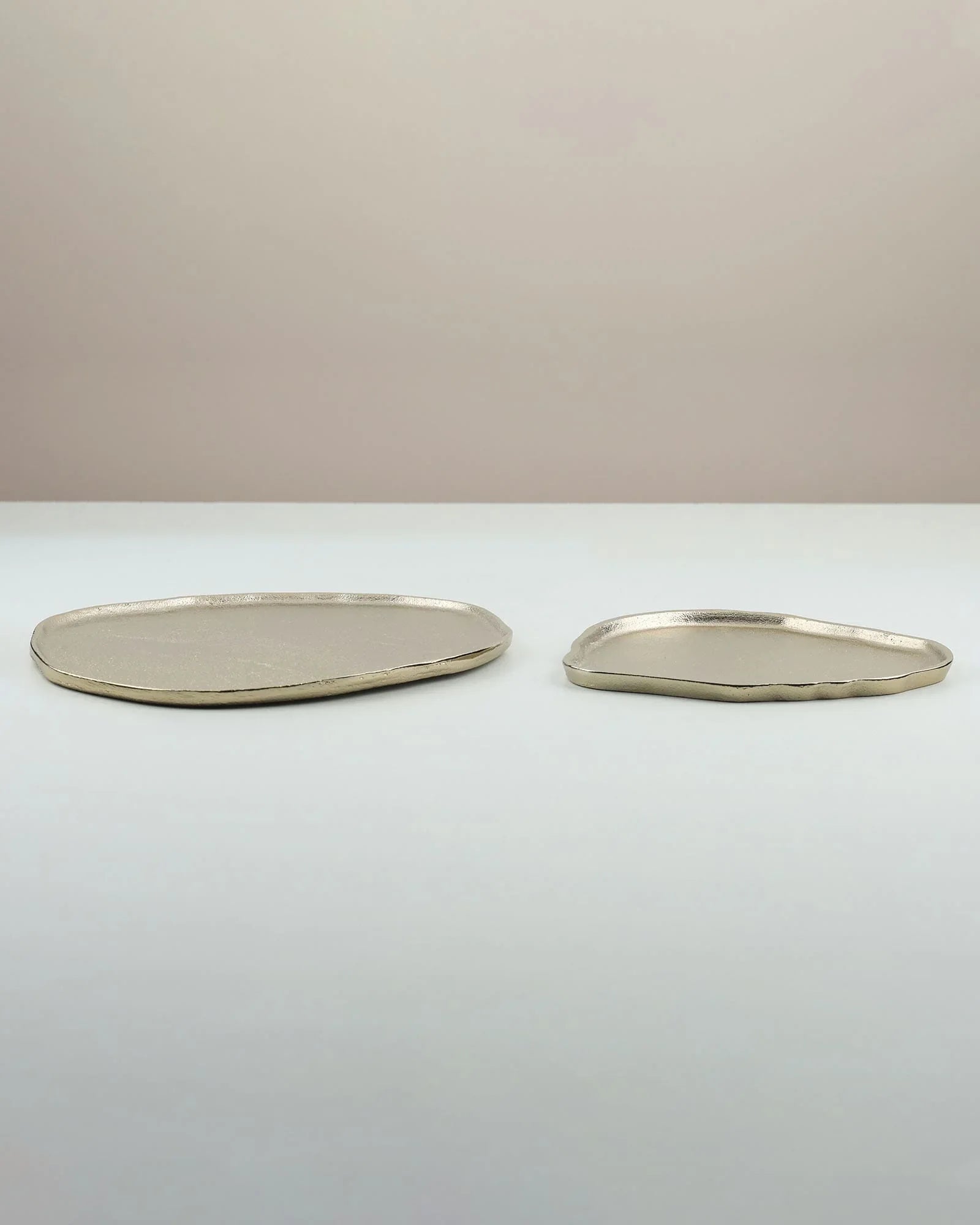 Belem Small Gold Luxurious Tray | Modern Aluminium Serving & Decorative Tray