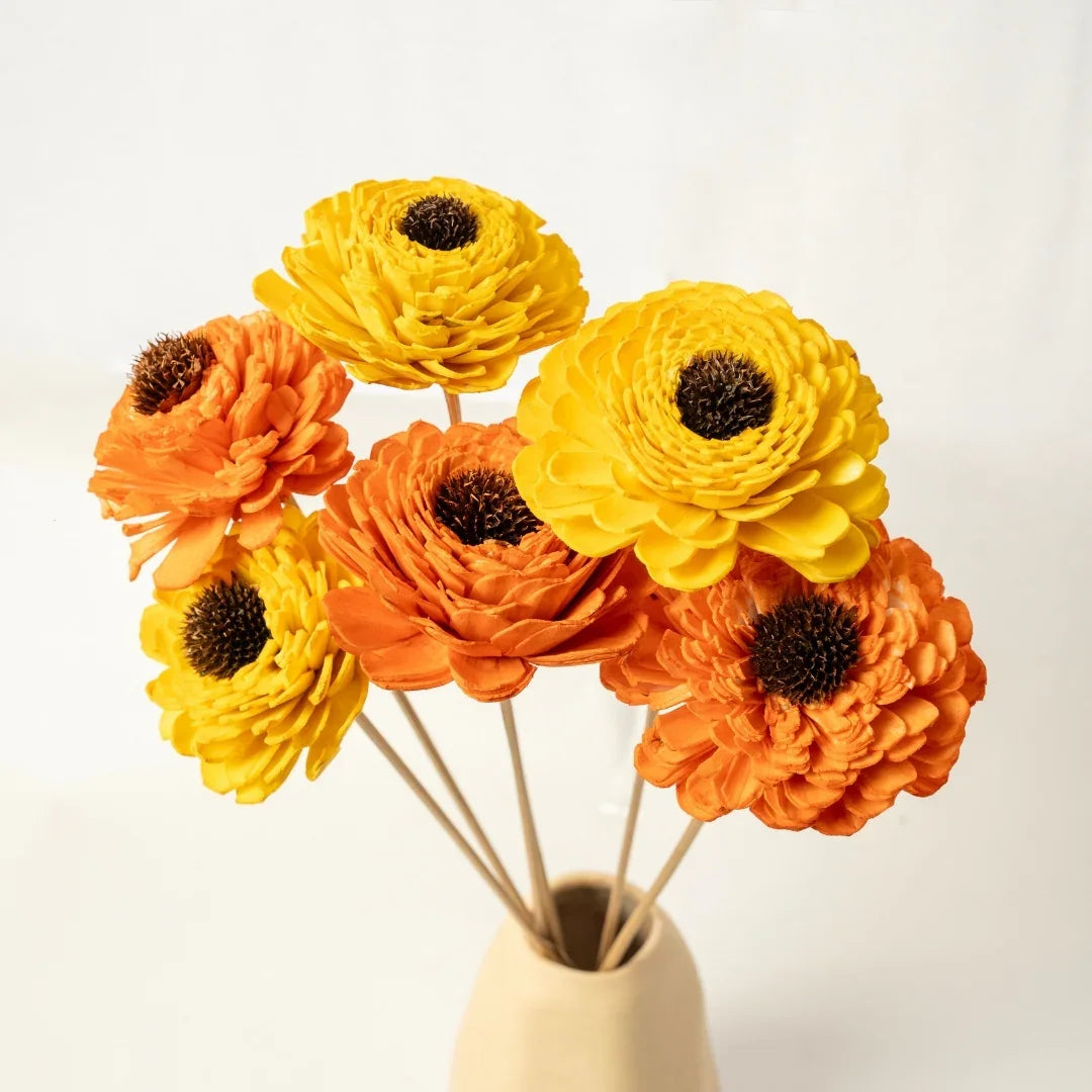 Dagji - 8 cm | Orange and Yellow