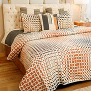 Quentin Printed Bedspread With Sham Set