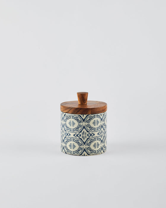 Fai Wooden Storage Jar