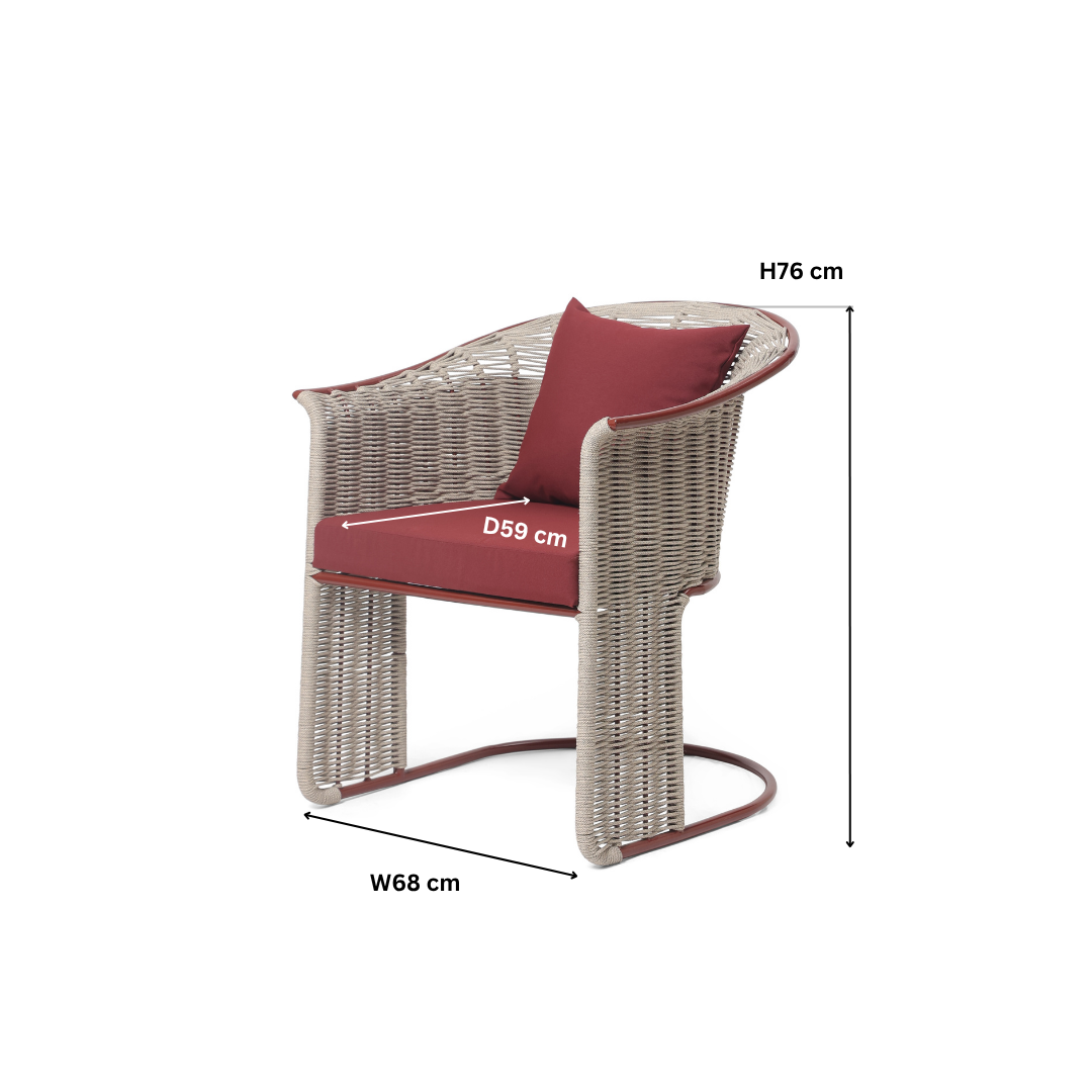 Avena Curve Chair