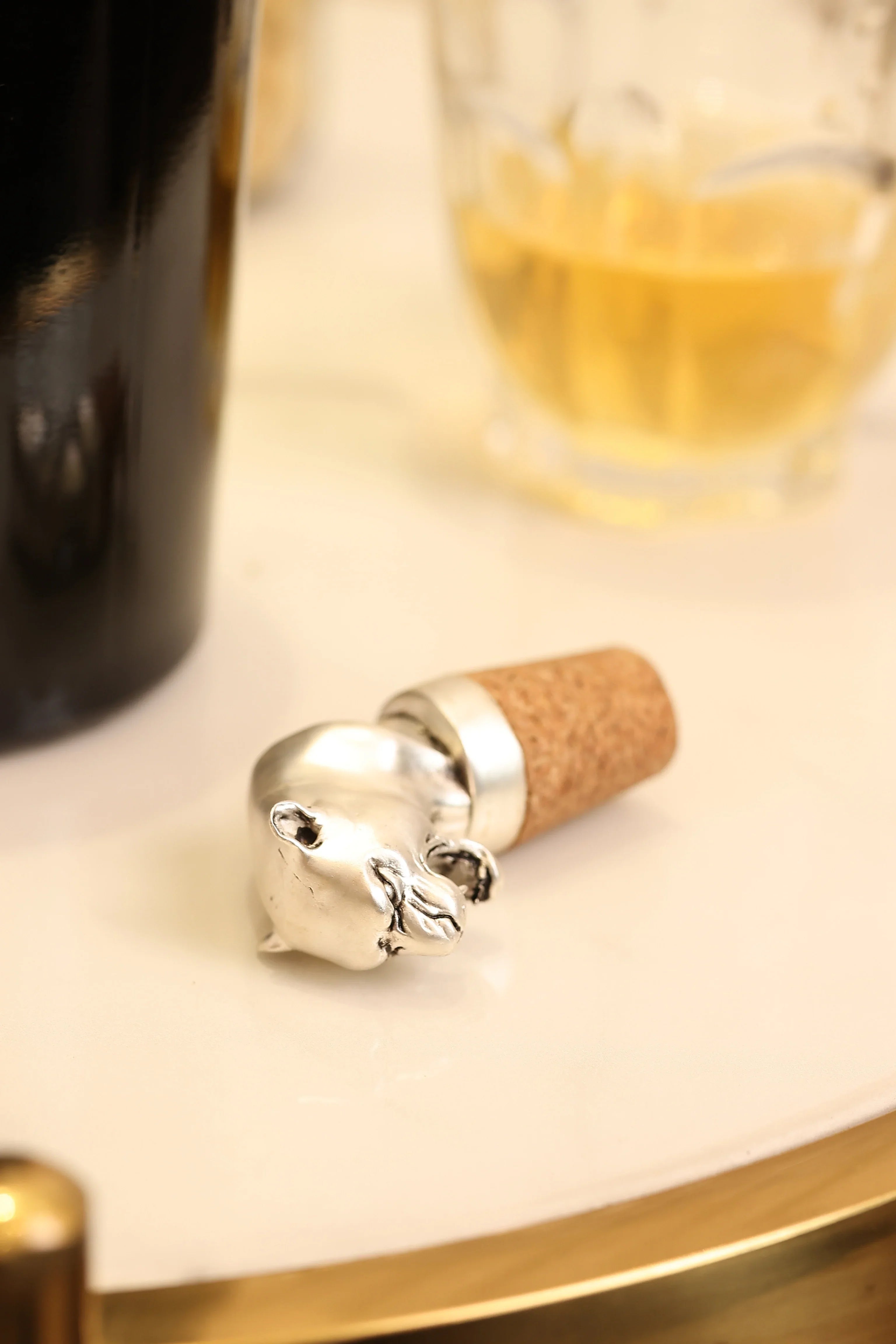 Panther Bottle Stopper