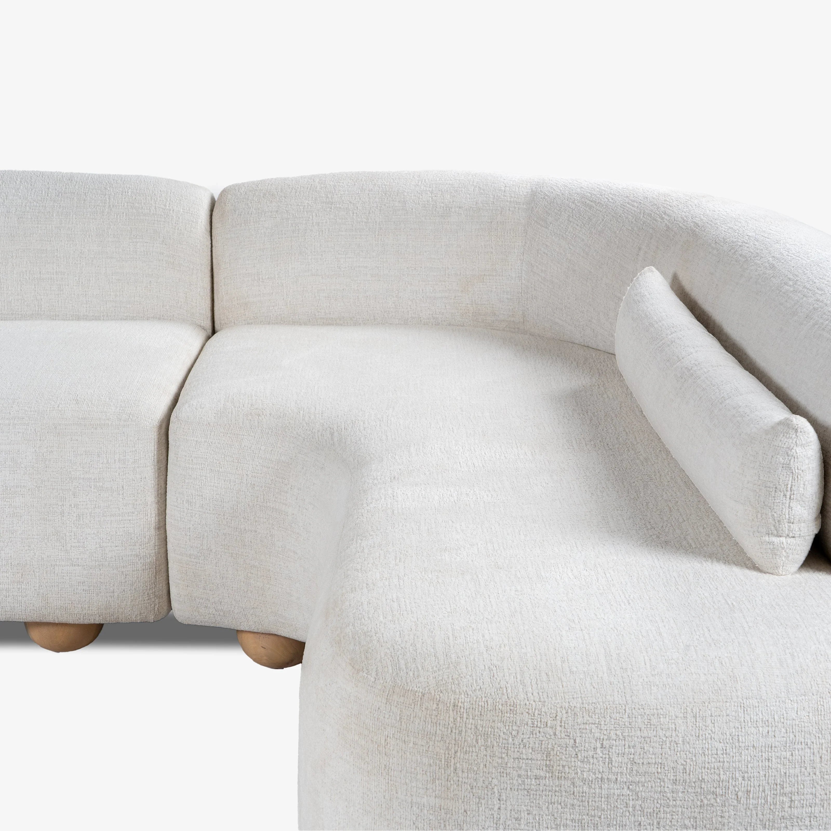 Rivva 2-Piece Wedge Chaise Sectional Sofa