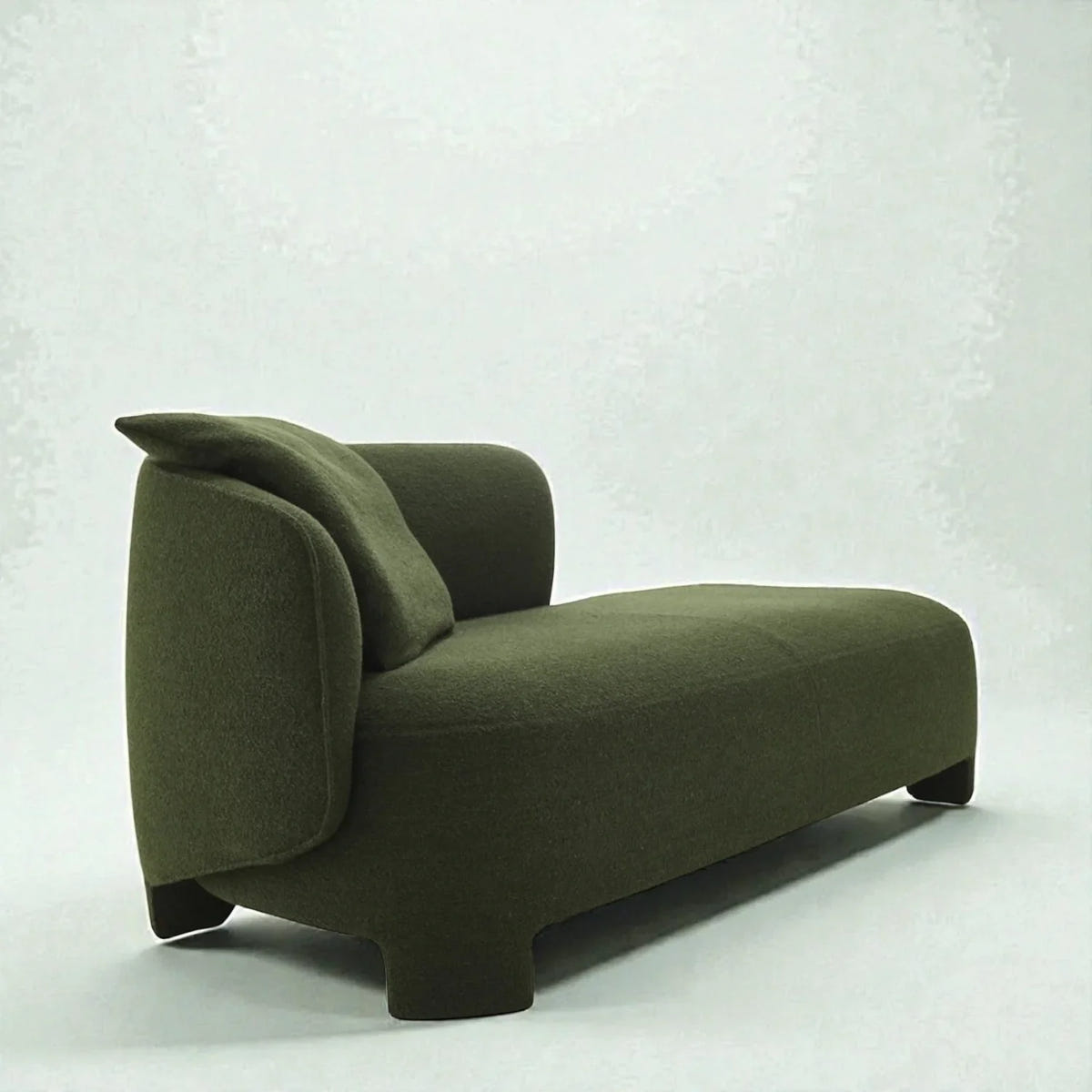 Azmire Fabric Upholstery Daybed/Chaise