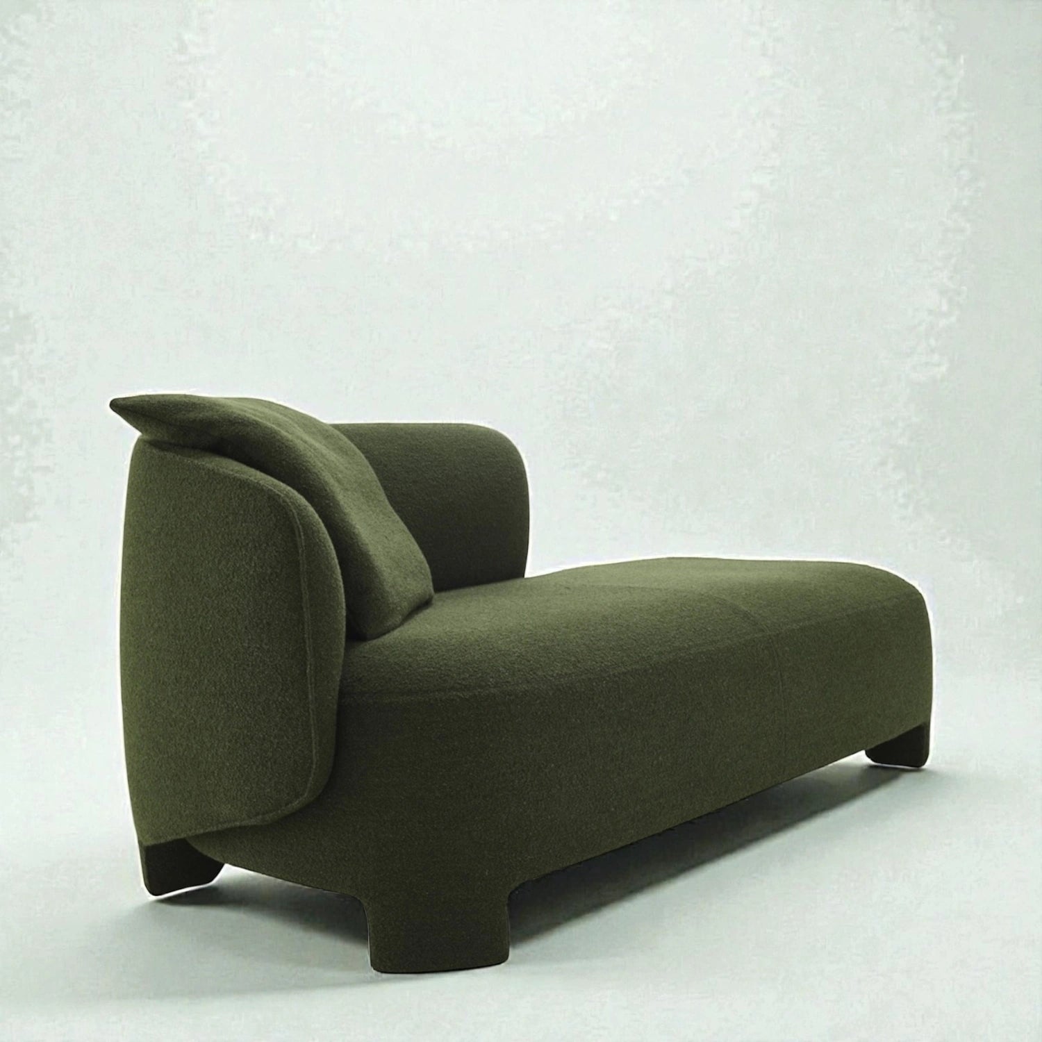 Azmire Fabric Upholstery Daybed/Chaise