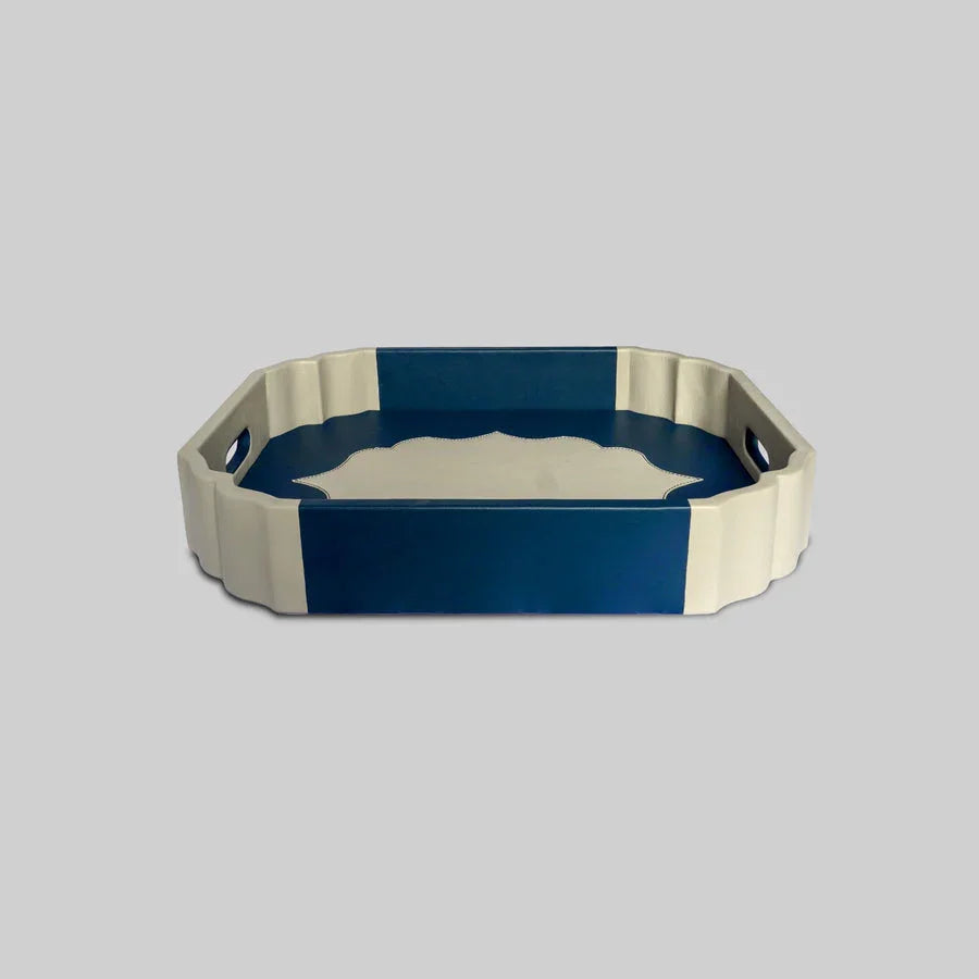 The Jharokha Tray | Blue