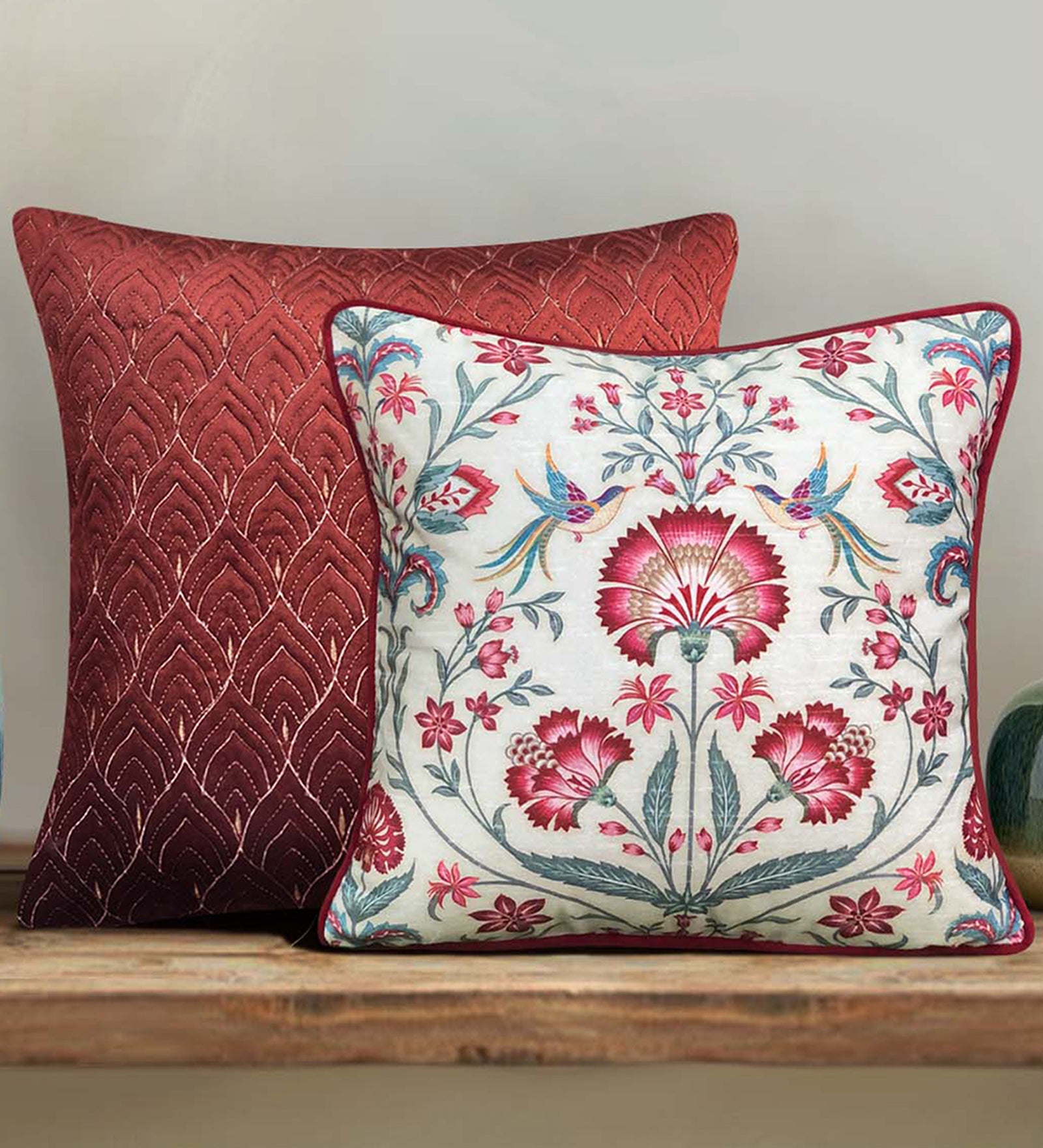 Rang Baagh Cushion Cover - 16 x 16