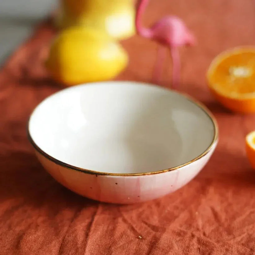 Speckled Pink Medium Bowl
