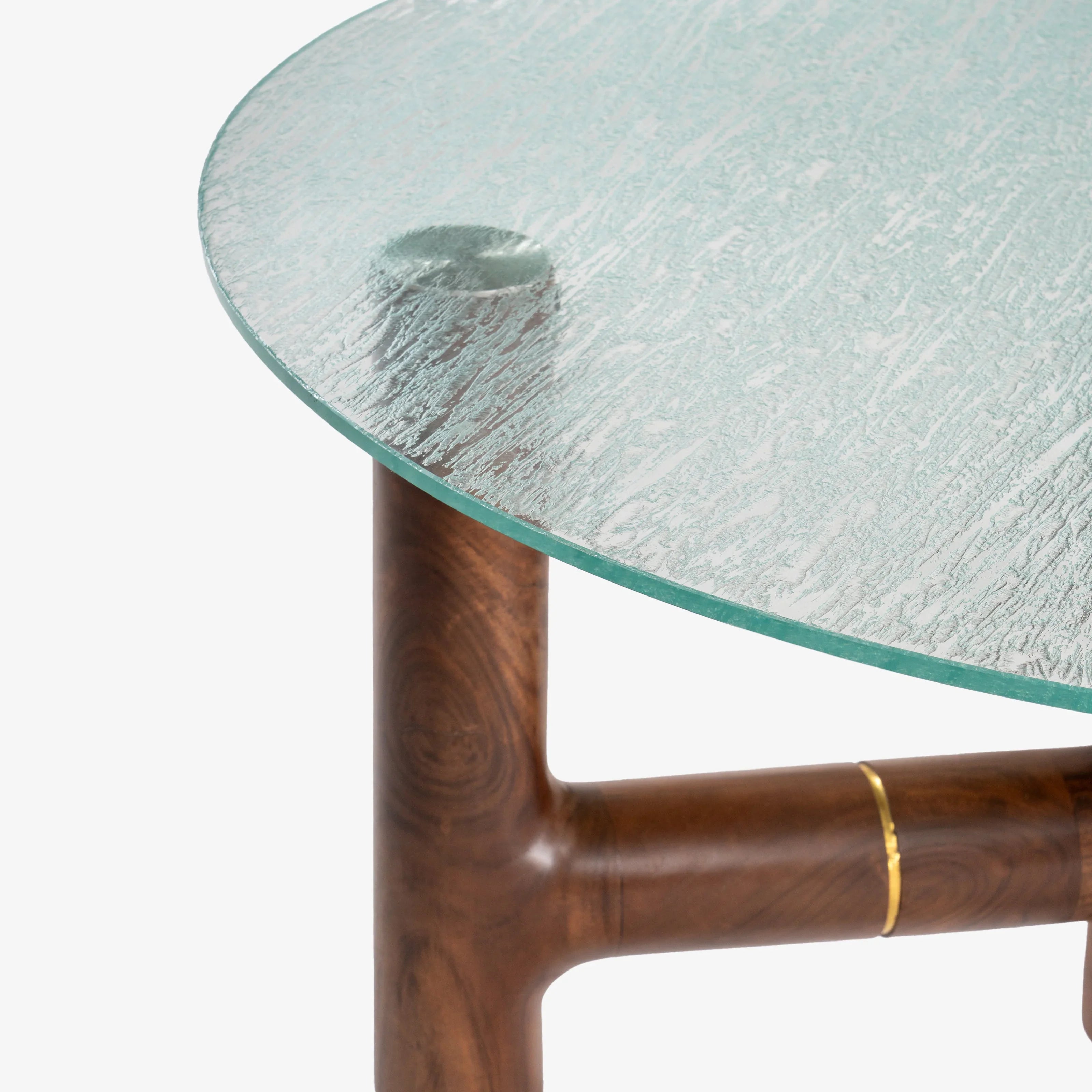 Forma Coffee Table With Glass Top
