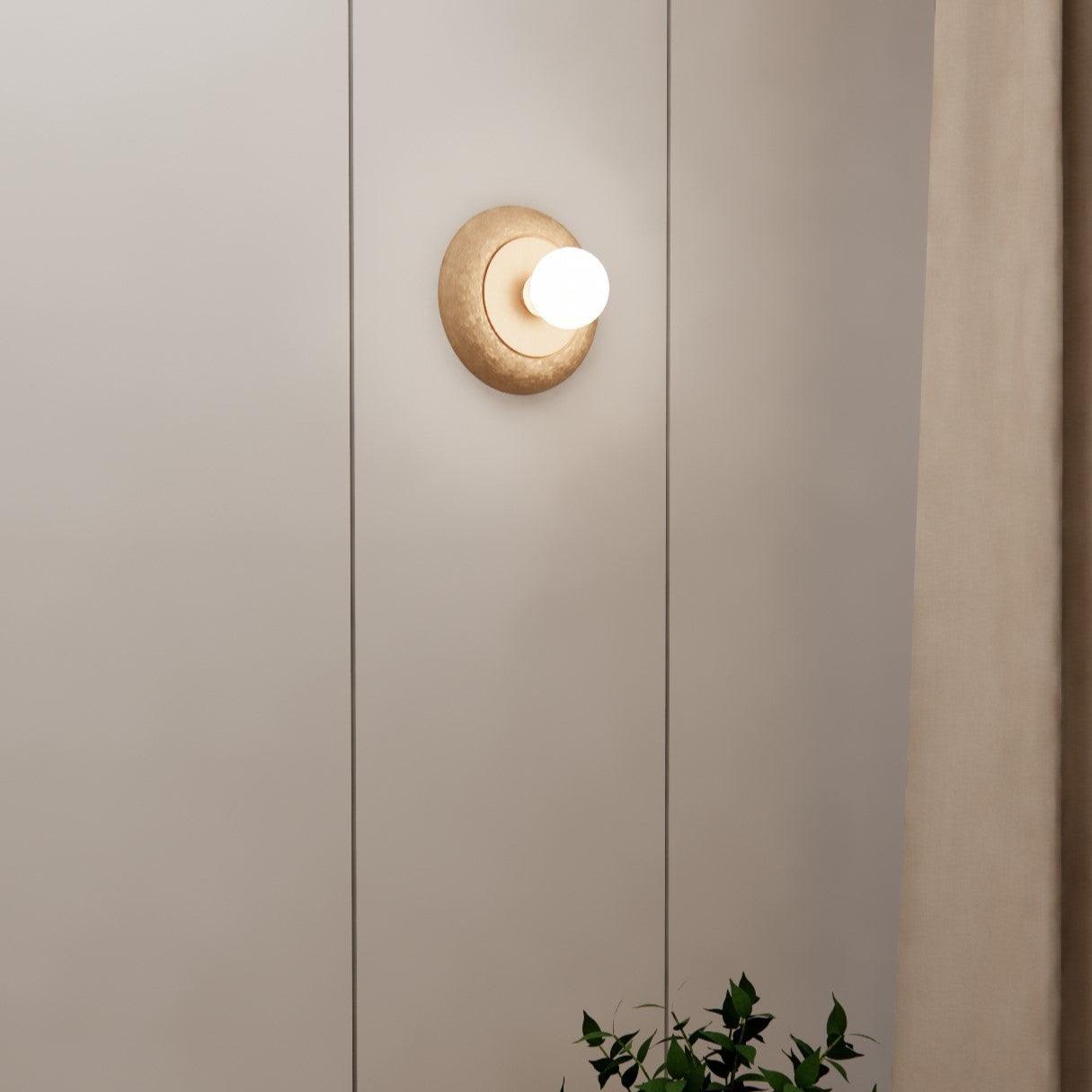 Uday | Wall Lamp | Teak Wood