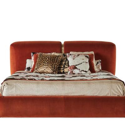 Taurus Designer Bed Cvali | BWR Commercial Plywood In Brown Color