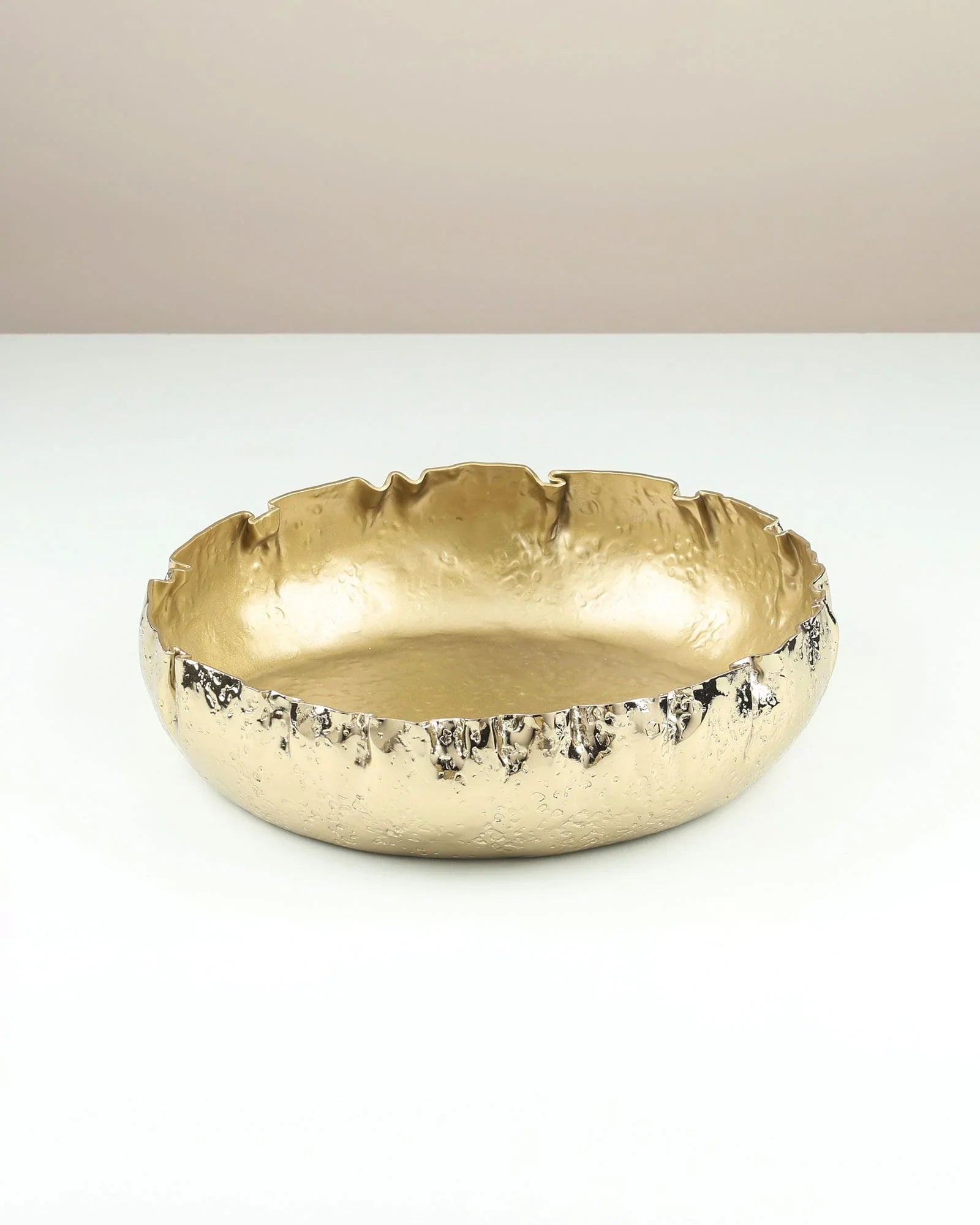 Iris Bowl | Brass Finish in Gold Color