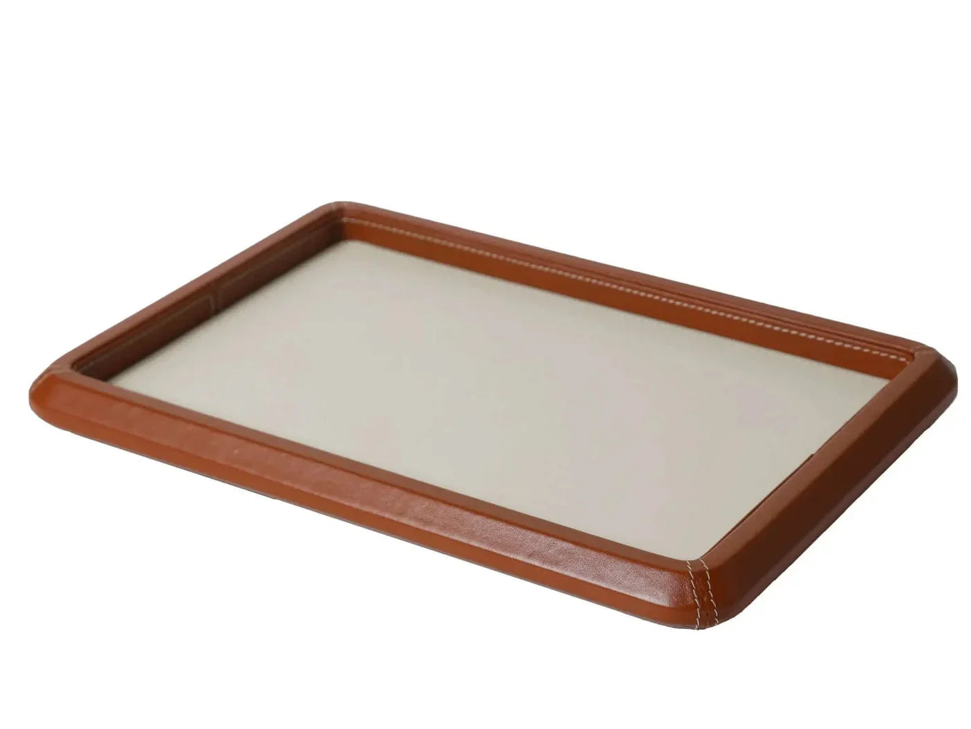 Sorrel Dual-Tone Leather Multipurpose Tray