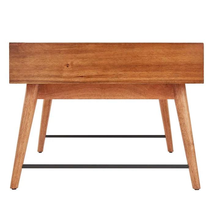 Abico Solid Mango Wood Coffee Table for Liiving Room | Premium Center Table with Drawer