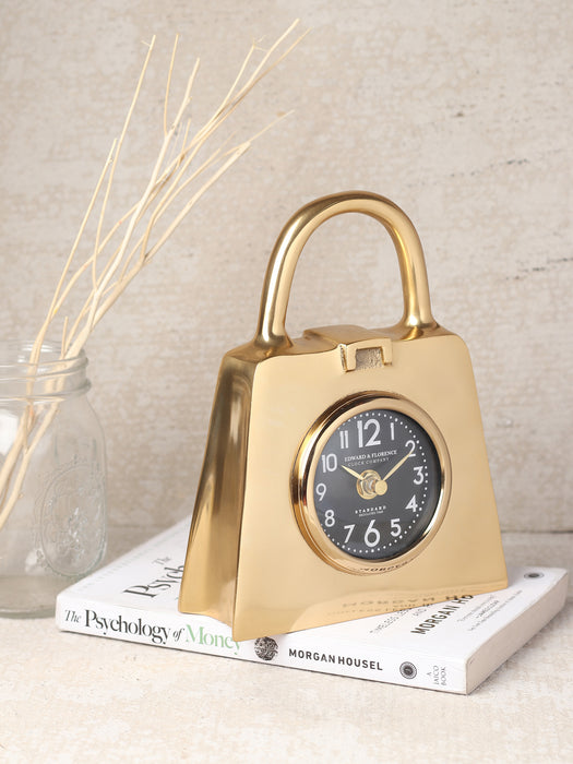 Bag of Time Table Clock