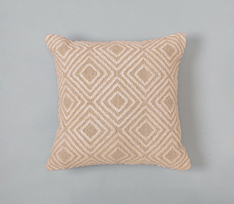 Optikal Ivory Cushion