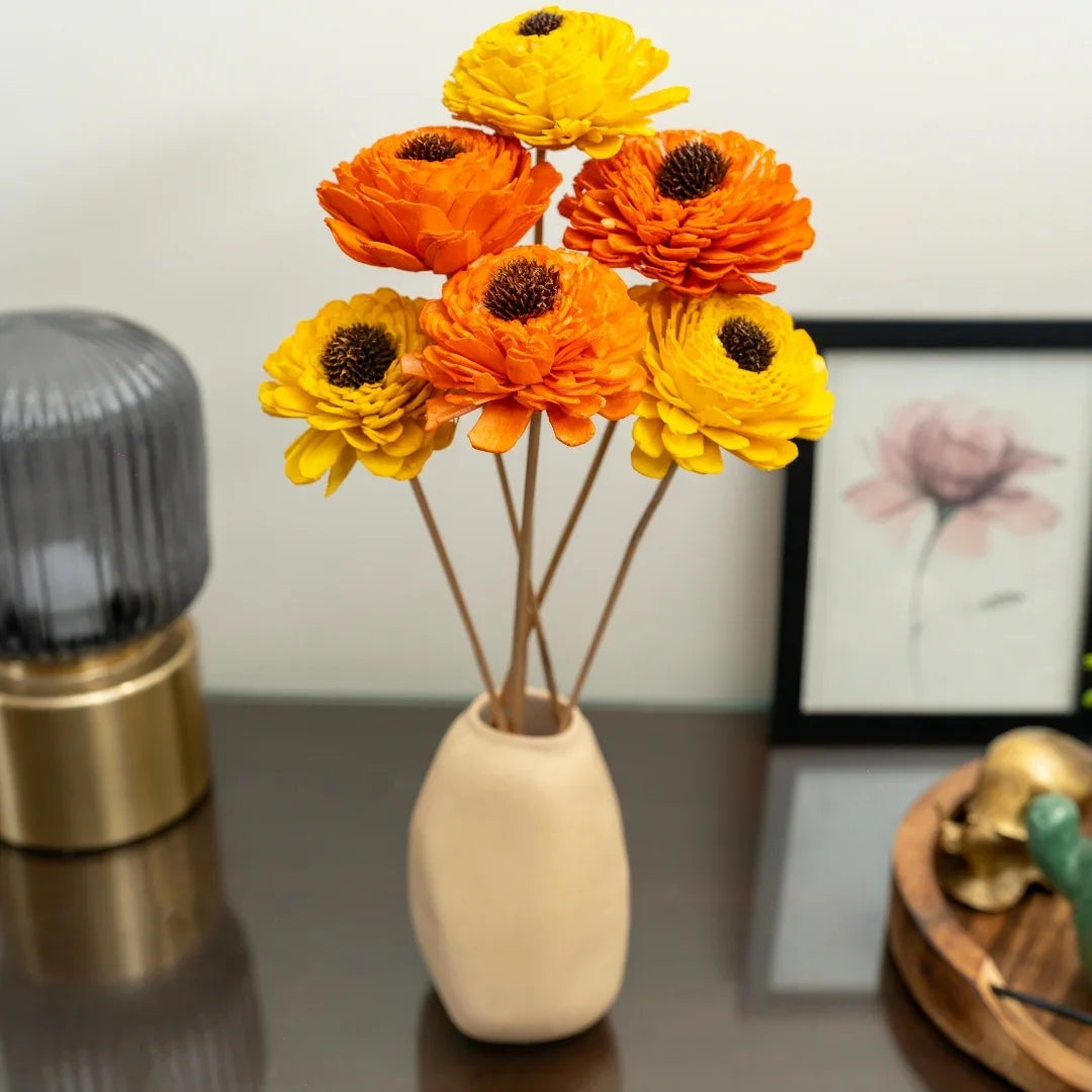 Dagji - 8 cm | Orange and Yellow