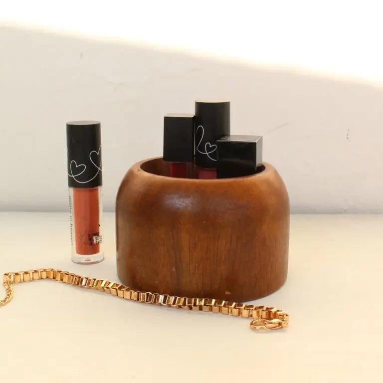 Mini Make Up And Jewelry Organizer | Wood