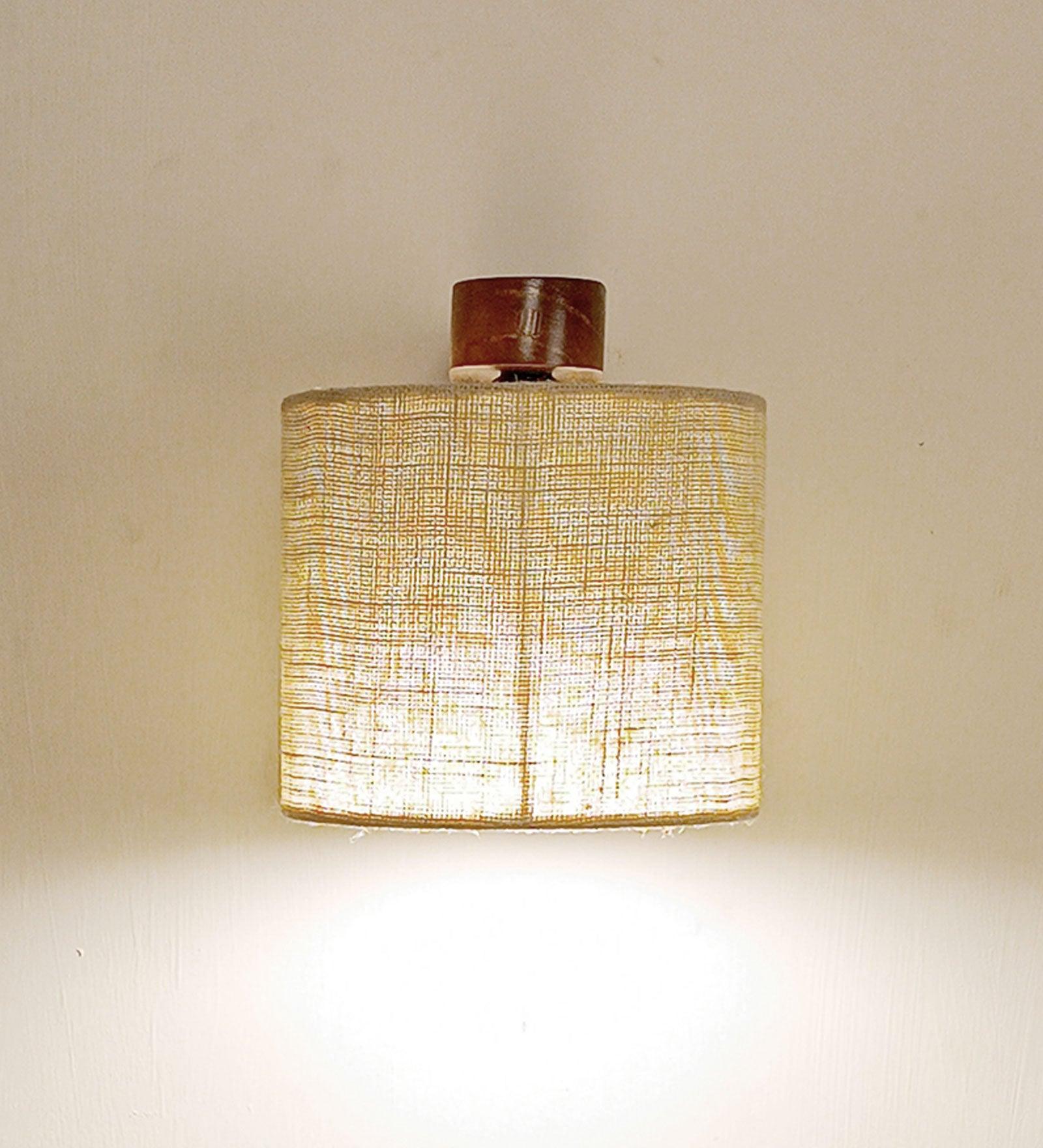 Gimli Brown Wooden Wall Lights Lamp | Decorative Wall Lights | Living Room Wall Lights