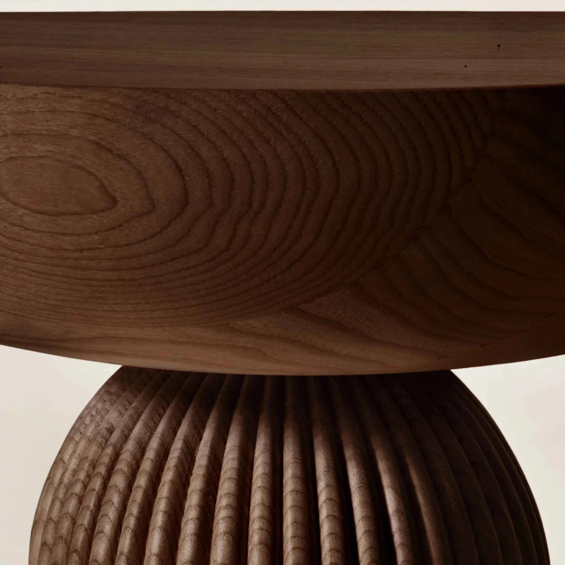 Samurai Coffee Table For Living Room | Solid Mango Wood Center Table