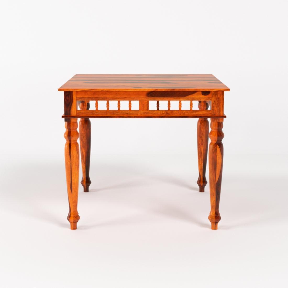 Rinika 2 Seater Dining Table Set | Sheesham Wood Dinner Table Set with 2Pc Chair