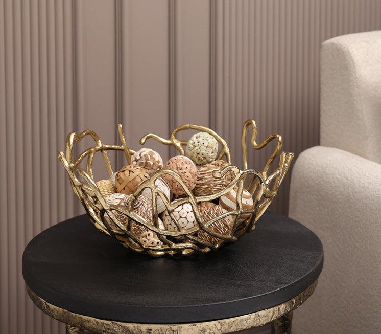 Eternity Bowl | Gold Finished