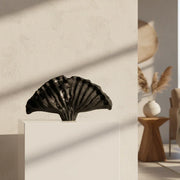 Dusklace Vessel - Abstract Black Ceramic Vase