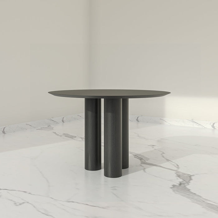 Dining Table With 3 Round Legs