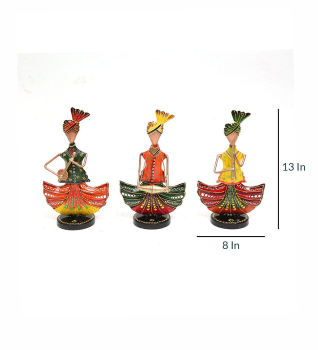 Punjabi Human Figurine Set of 3