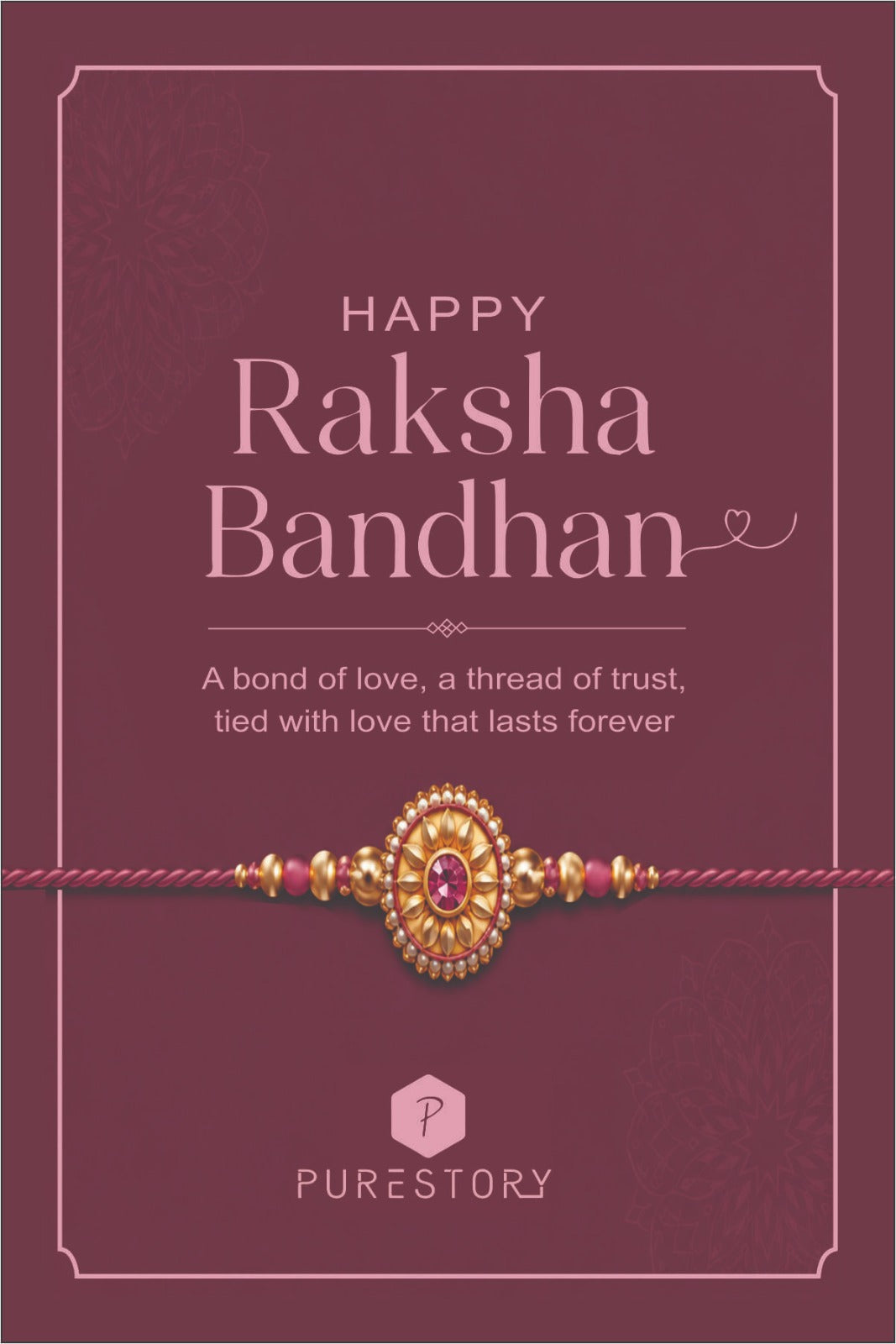 Modern Trunk Ganesha Idol Rakhi Celebration Box