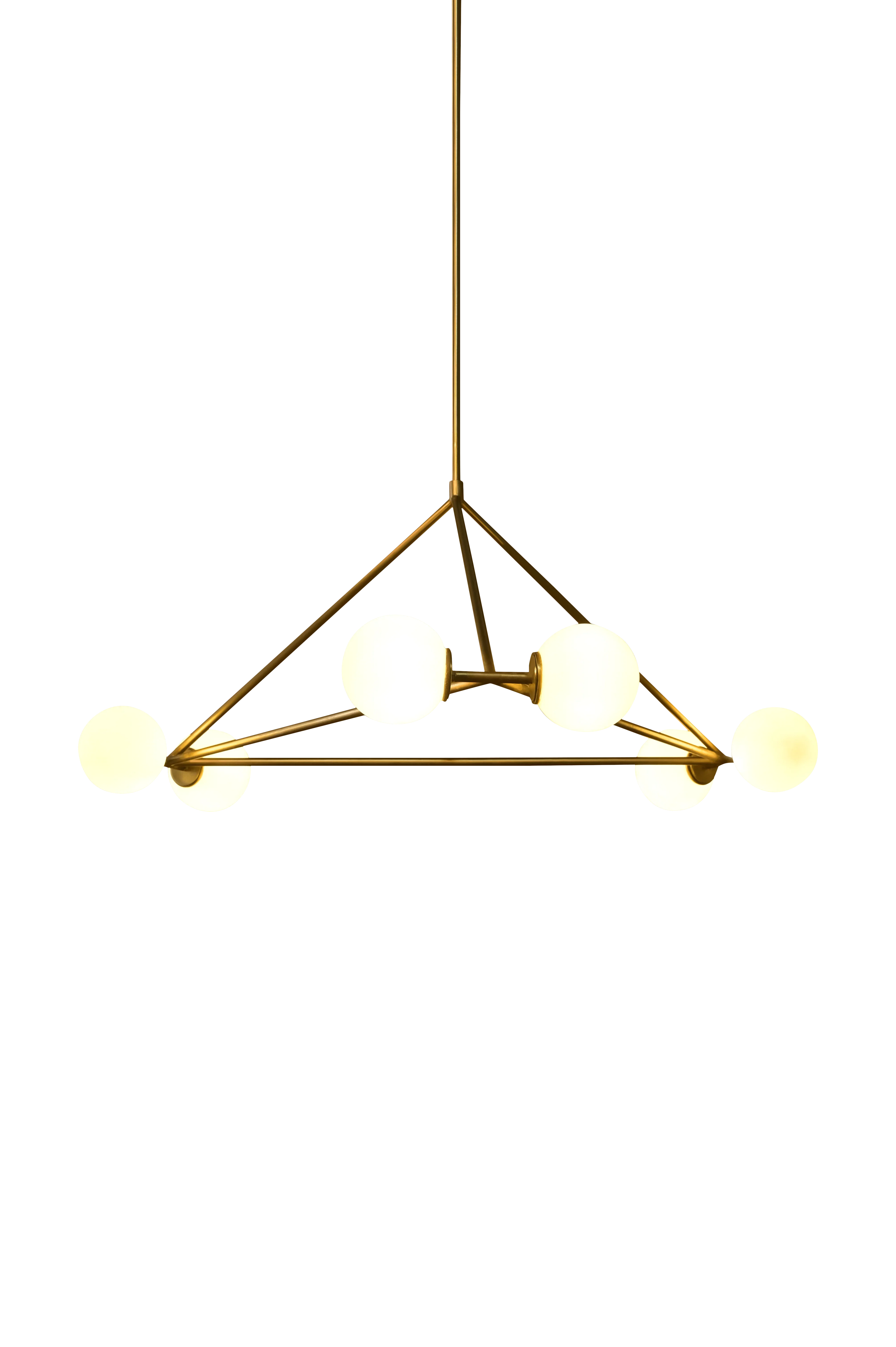 Solara Modern Pendant Light Lamp | Designer Ceiling Light for Dining & Living | Chandelier
