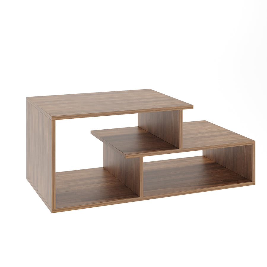 Coffee Table for Living Room with Storage Shelf - Acura