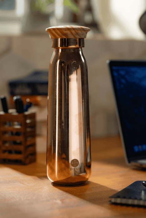 Copper Water Bottle in a Gift Box