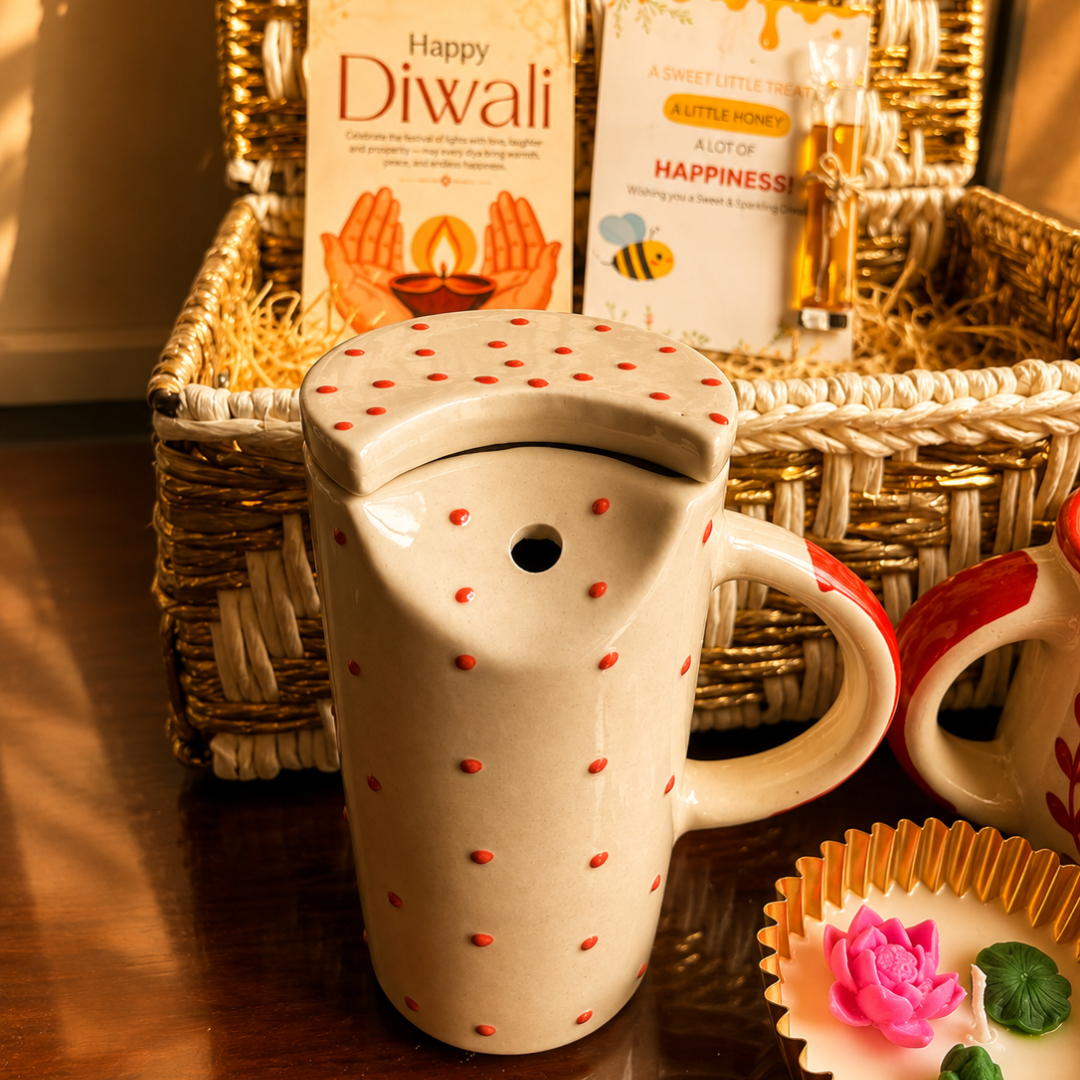 Ruby Sip Tumbler & Mug Gift Basket