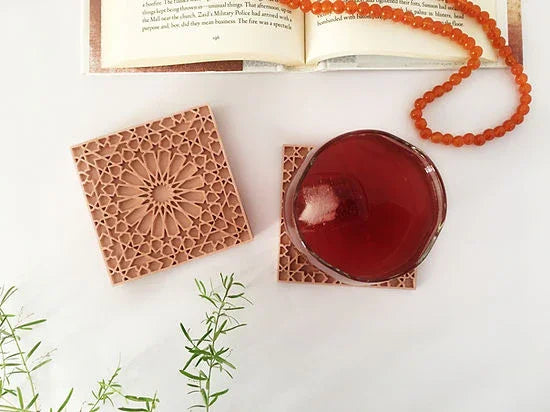 Moroccan Coasters | Concrete