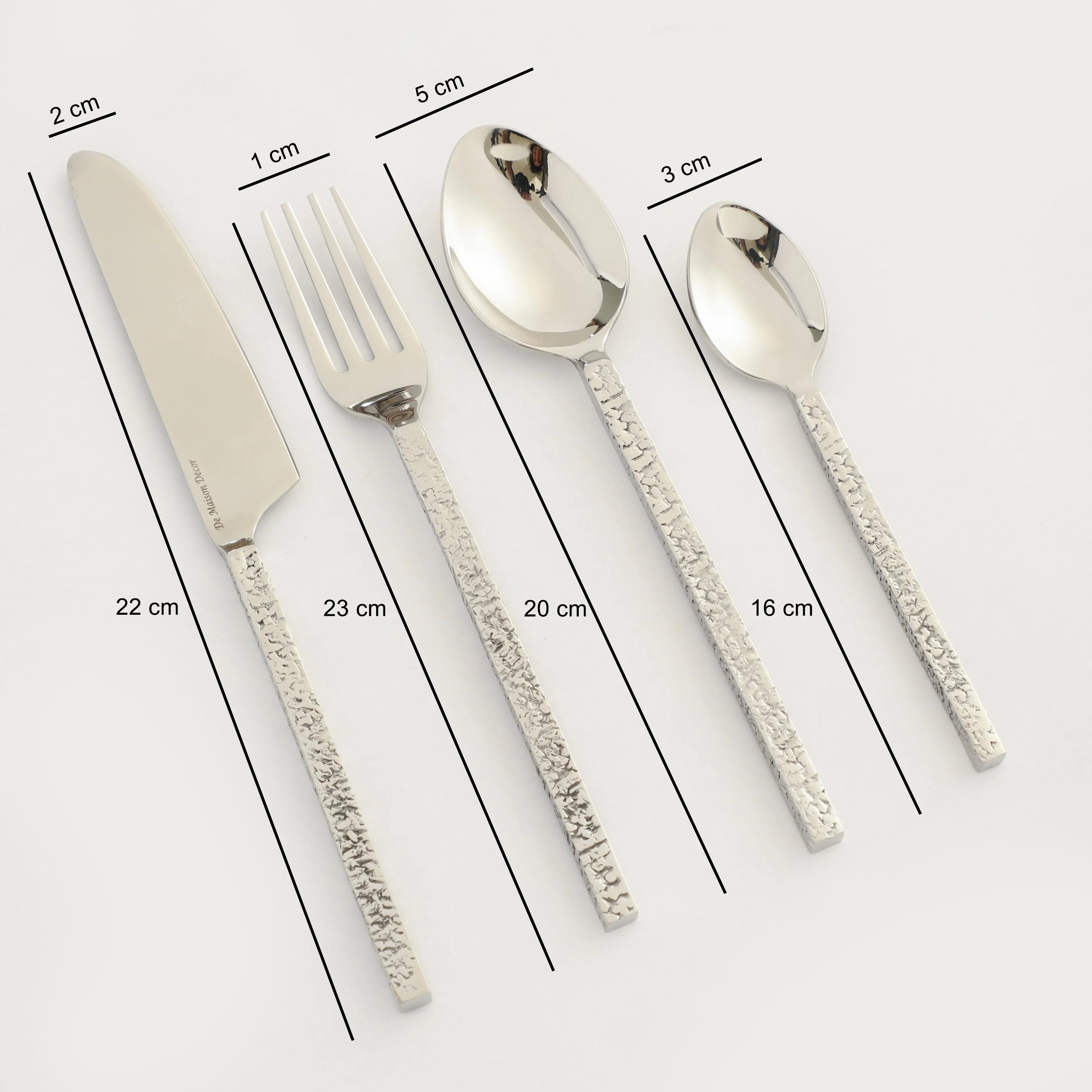 Ember Texture Cutlery Set