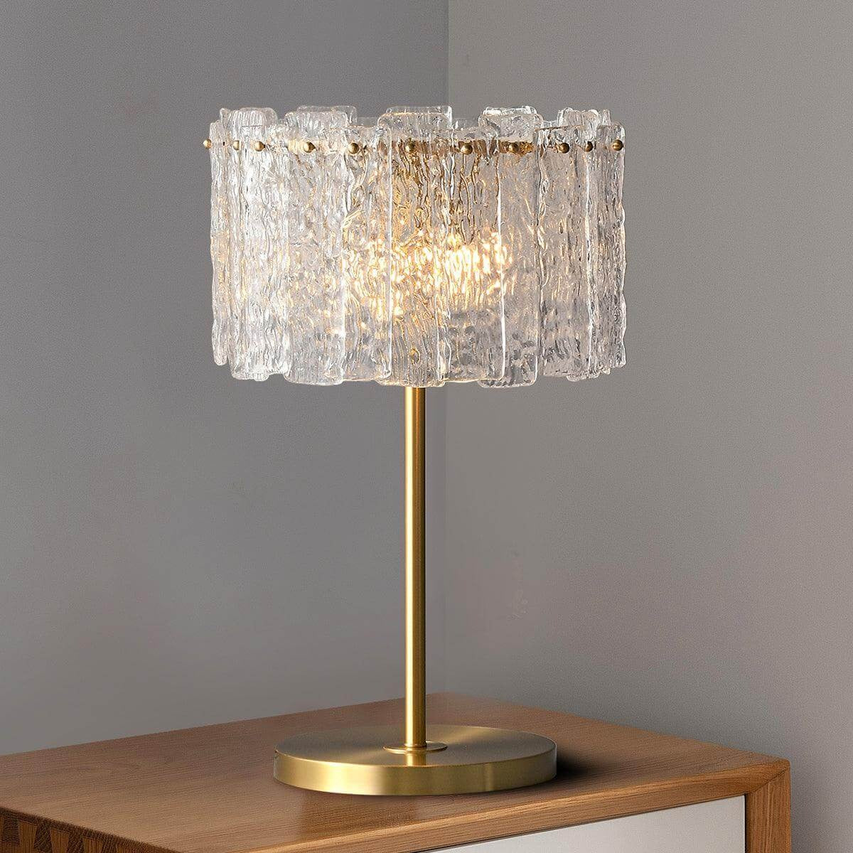 Lumiere Crystal Table Lamp