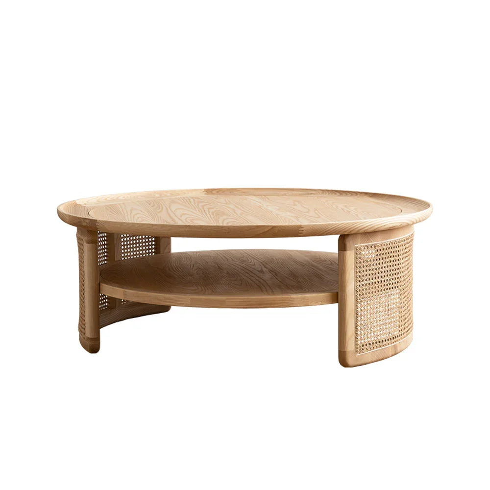 Pluto Solid Mango Wood Center Table | Coffee Table for Living Room